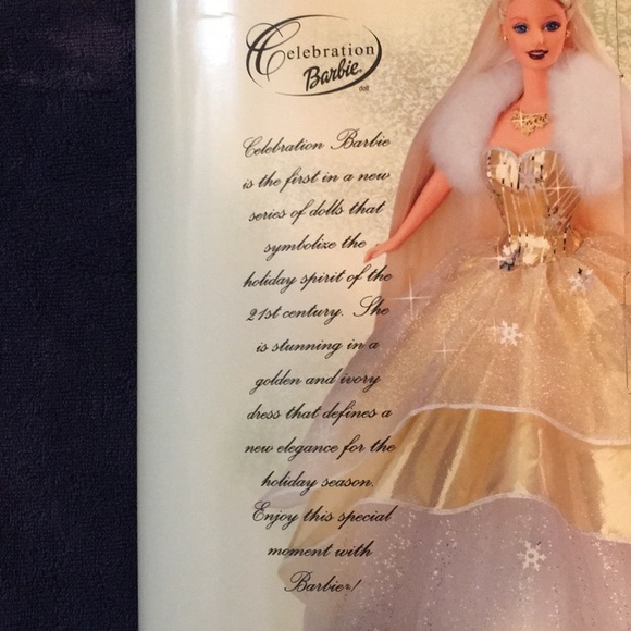 Brand ~ Mattel Barbie  Color ~ Gold, Silver and White - Picture 5 of 9